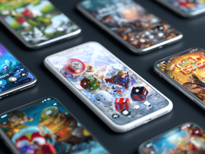 Abstract, playful digital illustration in emerald, gold, and plum hues—swirling lights, spark shapes, soft glow, energetic but friendly, no text, no people. --ar 4:3